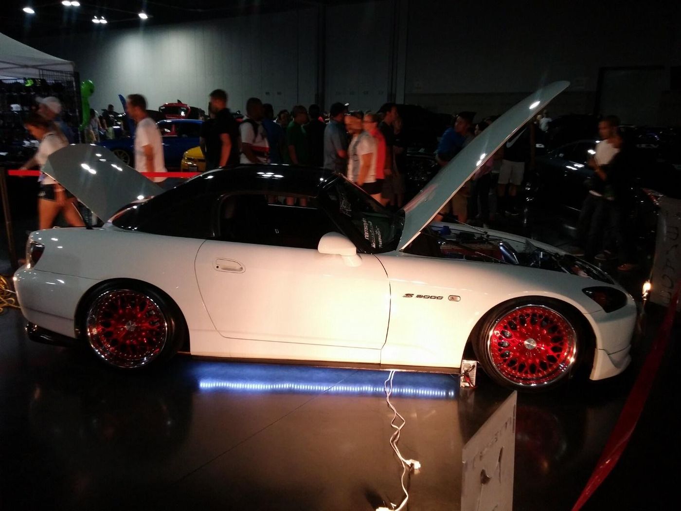 A picture containing indoor, transport, ceiling, car Description automatically generated