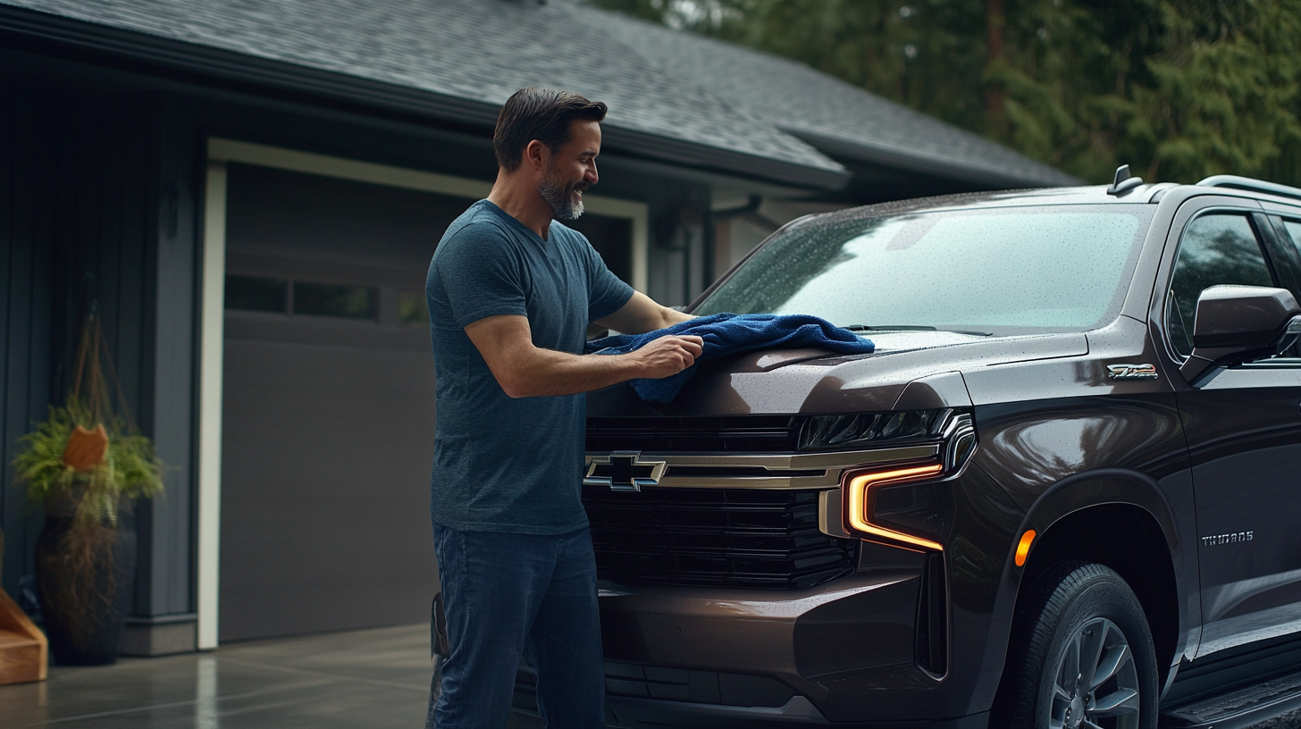 Drying your SUV