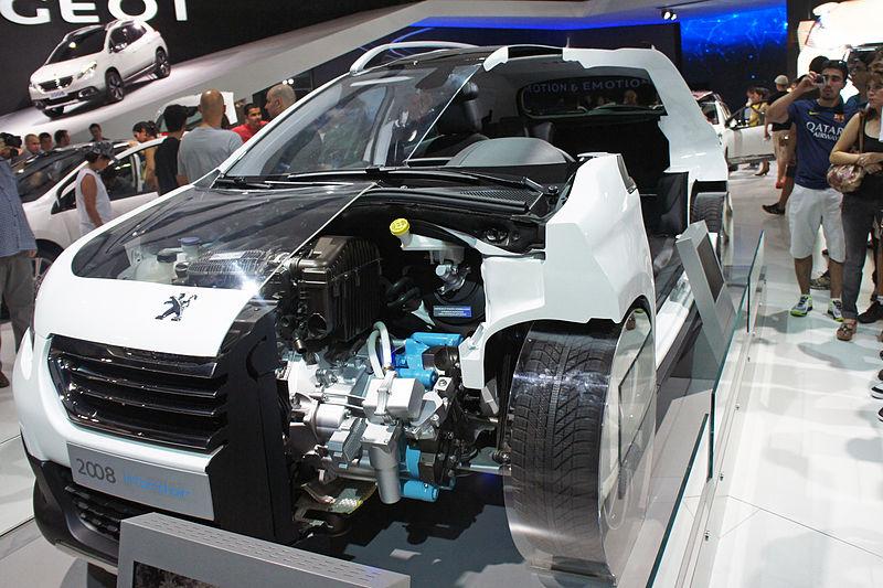 A picture containing car, engine, several Description automatically generated