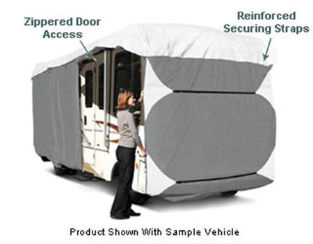 Deluxe Shield Class A RV Cover - Extra Tall (Fits 33' to 37' Long)