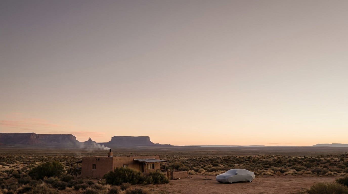 High-desert + adobe home
