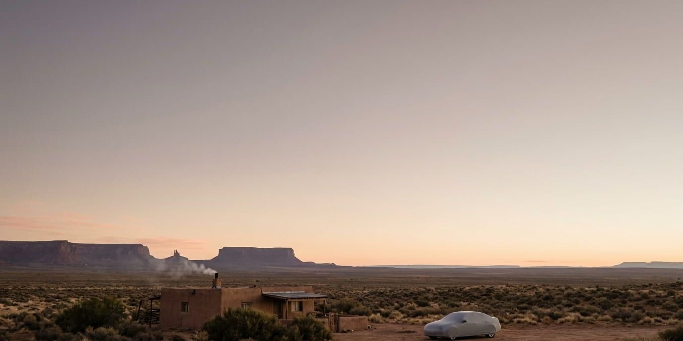 High-desert + adobe home