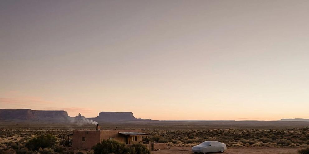 High-desert + adobe home