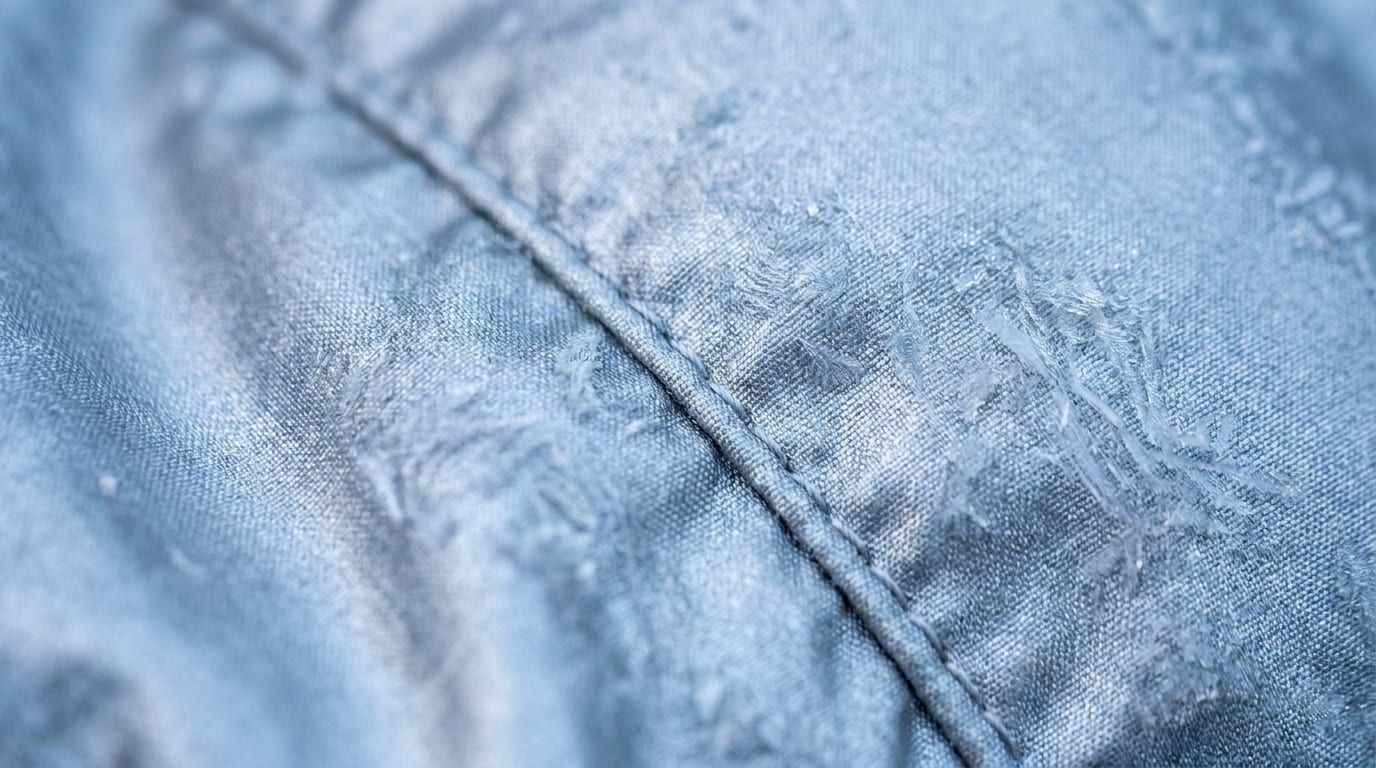 Macro · frost crystals