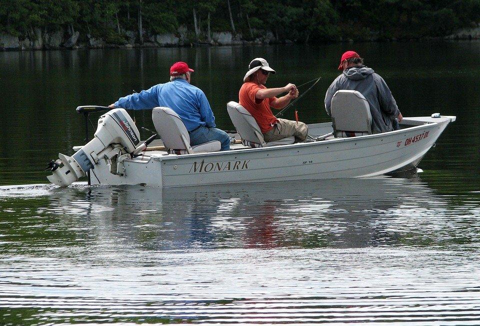 Fishermen, Fishing, Boat, Camping, Bass, Northern Pike