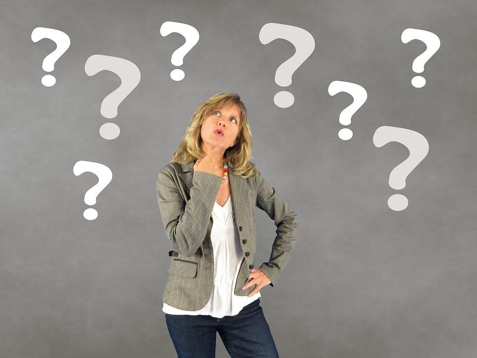 Woman, Question Mark, Person, Decision, Thoughtful