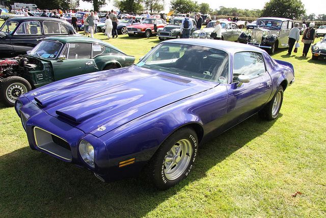 A Purple Chevrolet Camaro