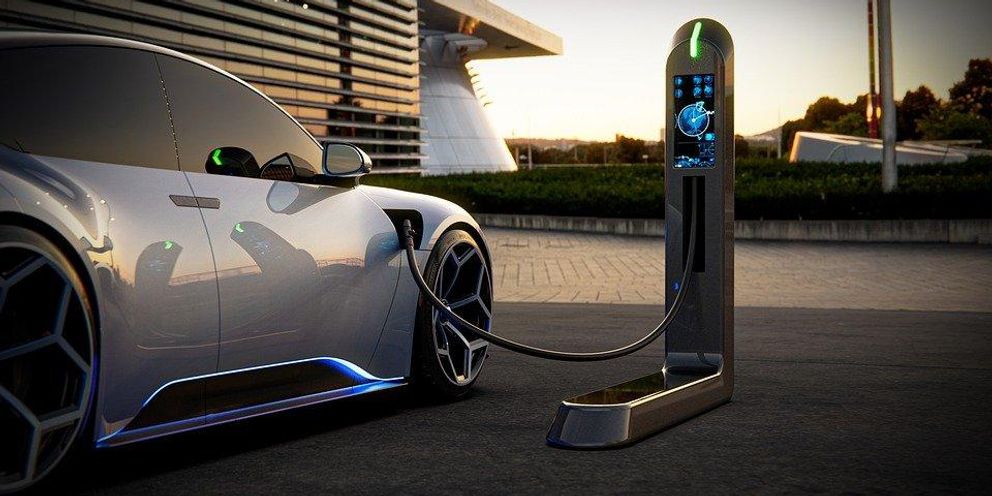 Car, Electric Car, Charging Station, Vehicle, Auto