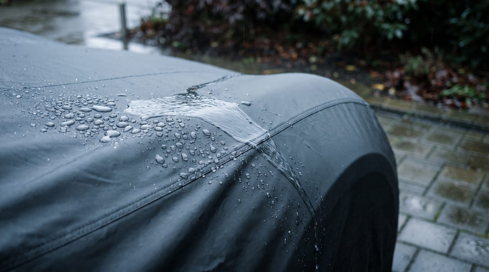 Rain Sheeting Off