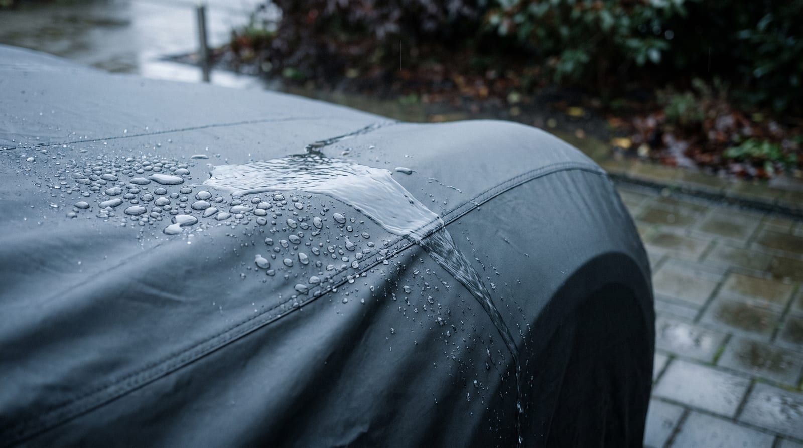 Rain Sheeting Off