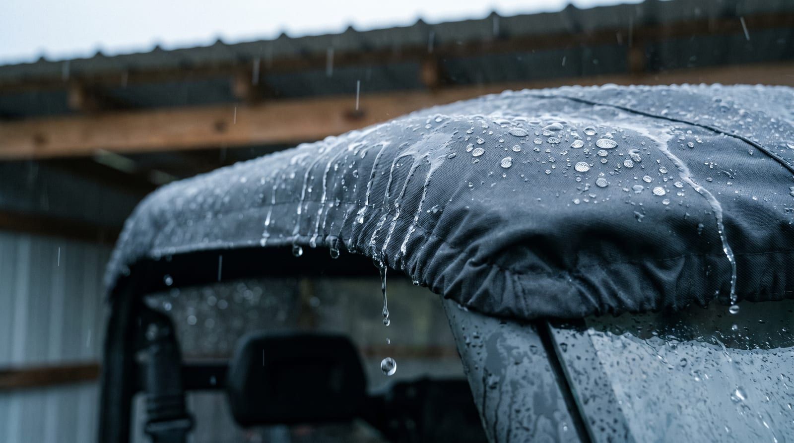 Rain beads & sheets