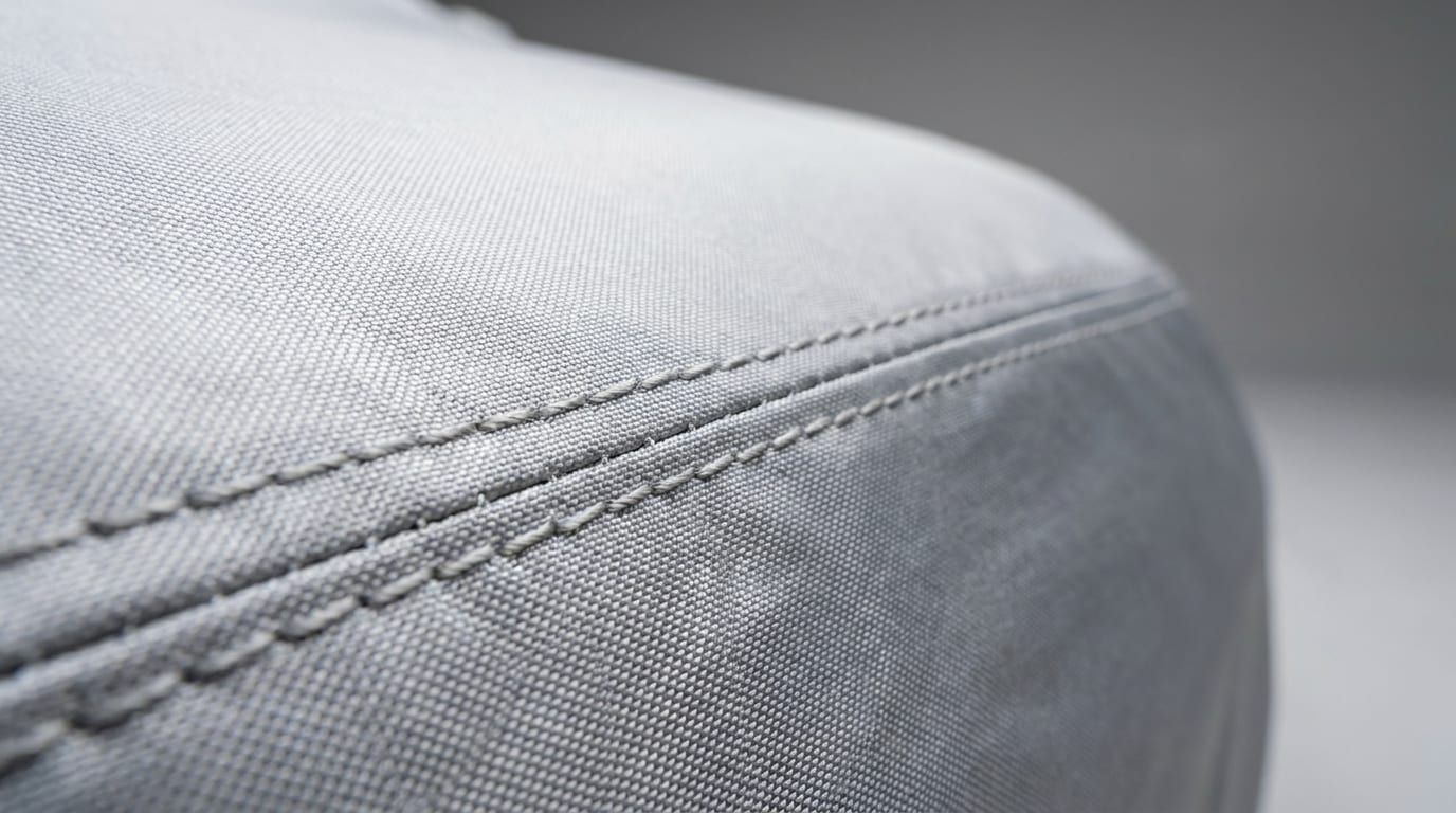 Double-stitched seam