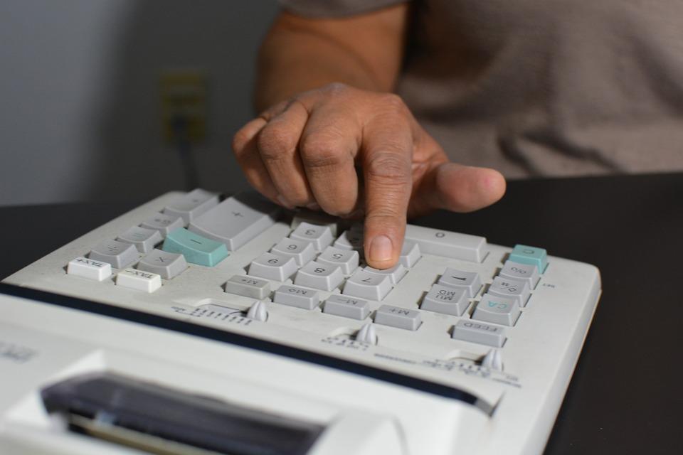 Accounting, Calculator, Math, Gray Math
