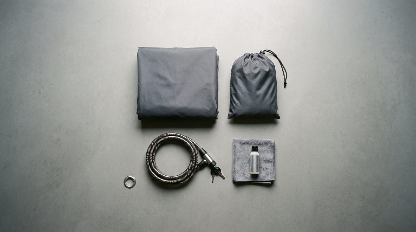 Packed Kit Knolling