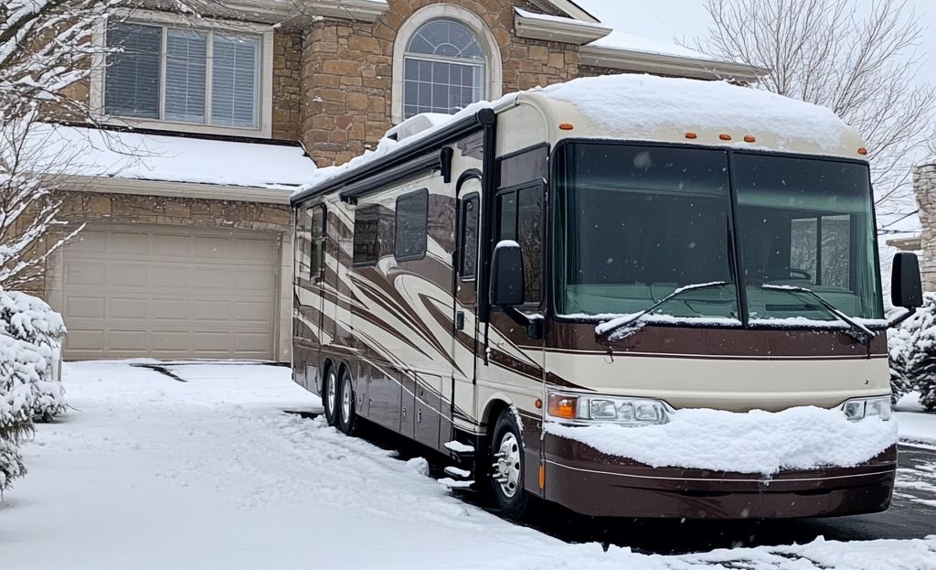 RV in Winter Weather