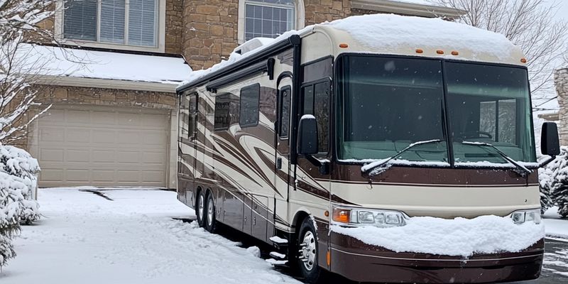 RV in Winter Weather