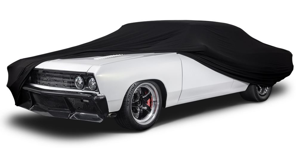 Chevelle Indoor Black Satin Shield Car Cover