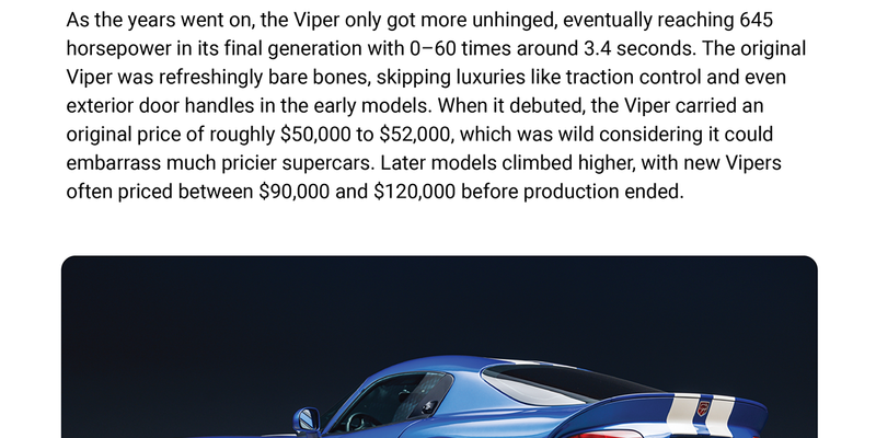 Dodge Viper