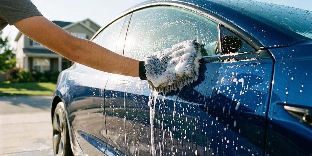Wash · suds + water