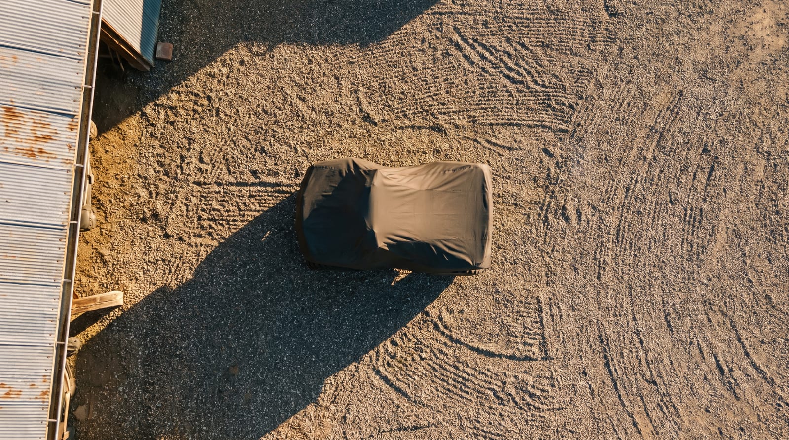 Yard from above