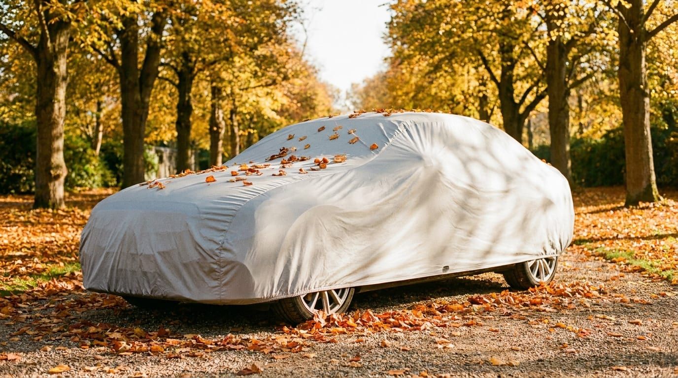 Autumn · leaves on the cover
