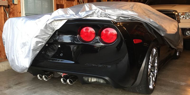 Black Corvette Platinum Shield Cover