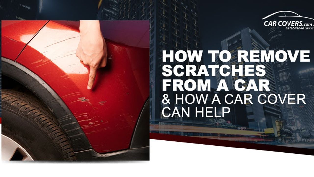 How to remove scratches from a car