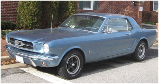 Original 1964 ¼ Ford Mustang 289