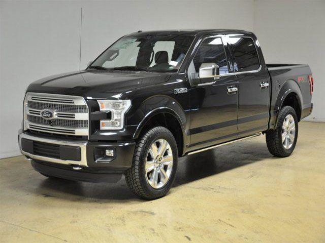 black ford pickup truck