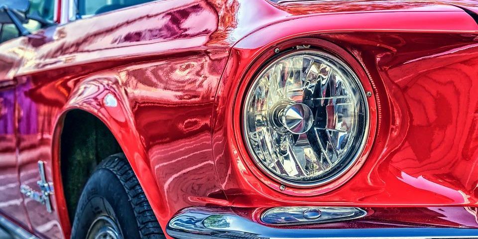 Ford, Mustang, Car, Vehicle, Red Car, Shiny, Shiny Car