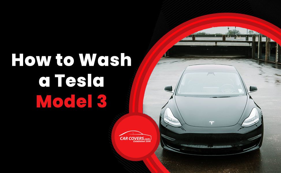 How to Wash Tesla Model 3