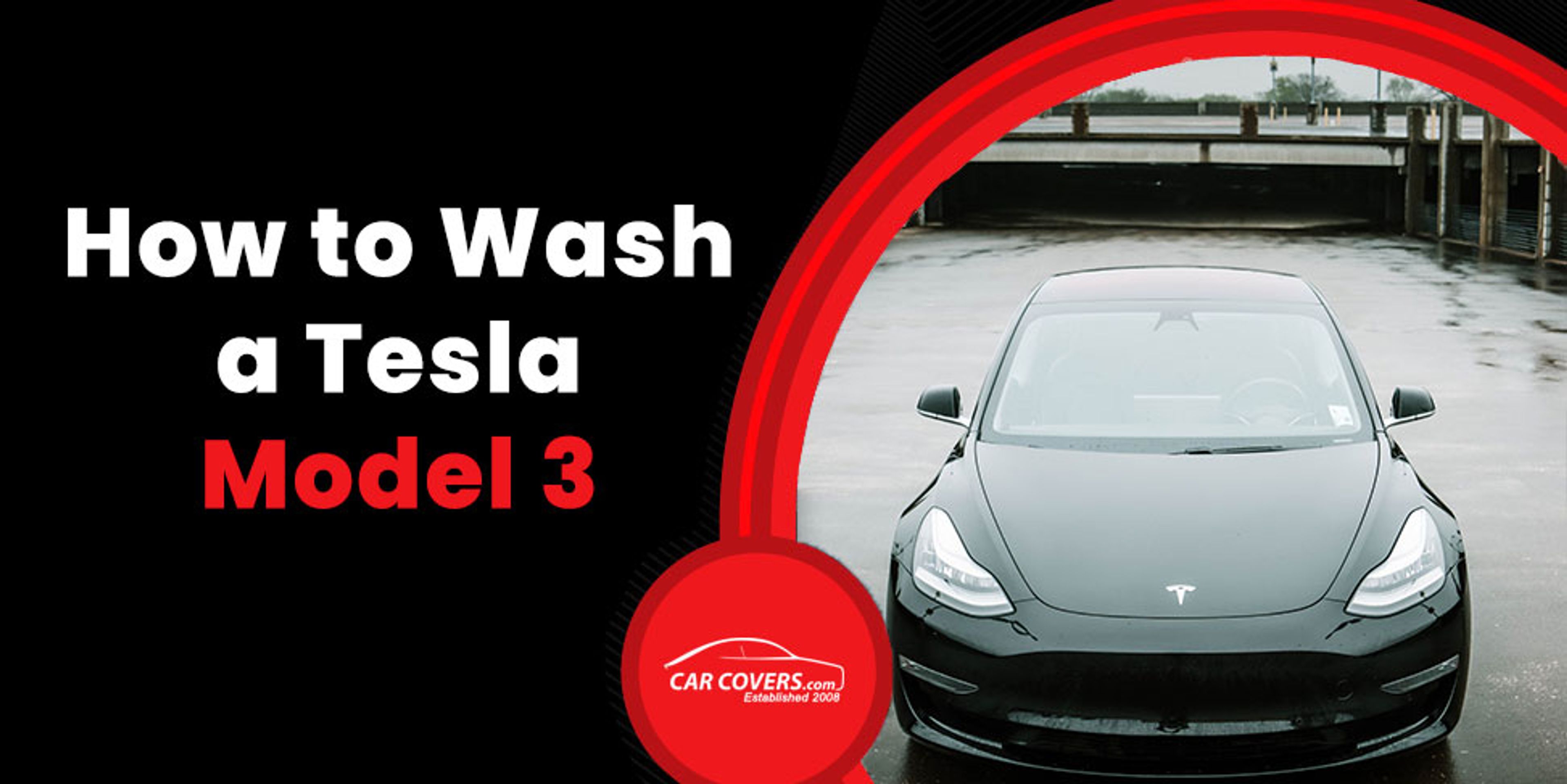 How to Wash Tesla Model 3