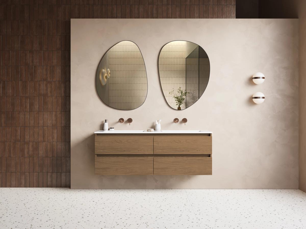 Kombiez badmeubel in Nova Oak