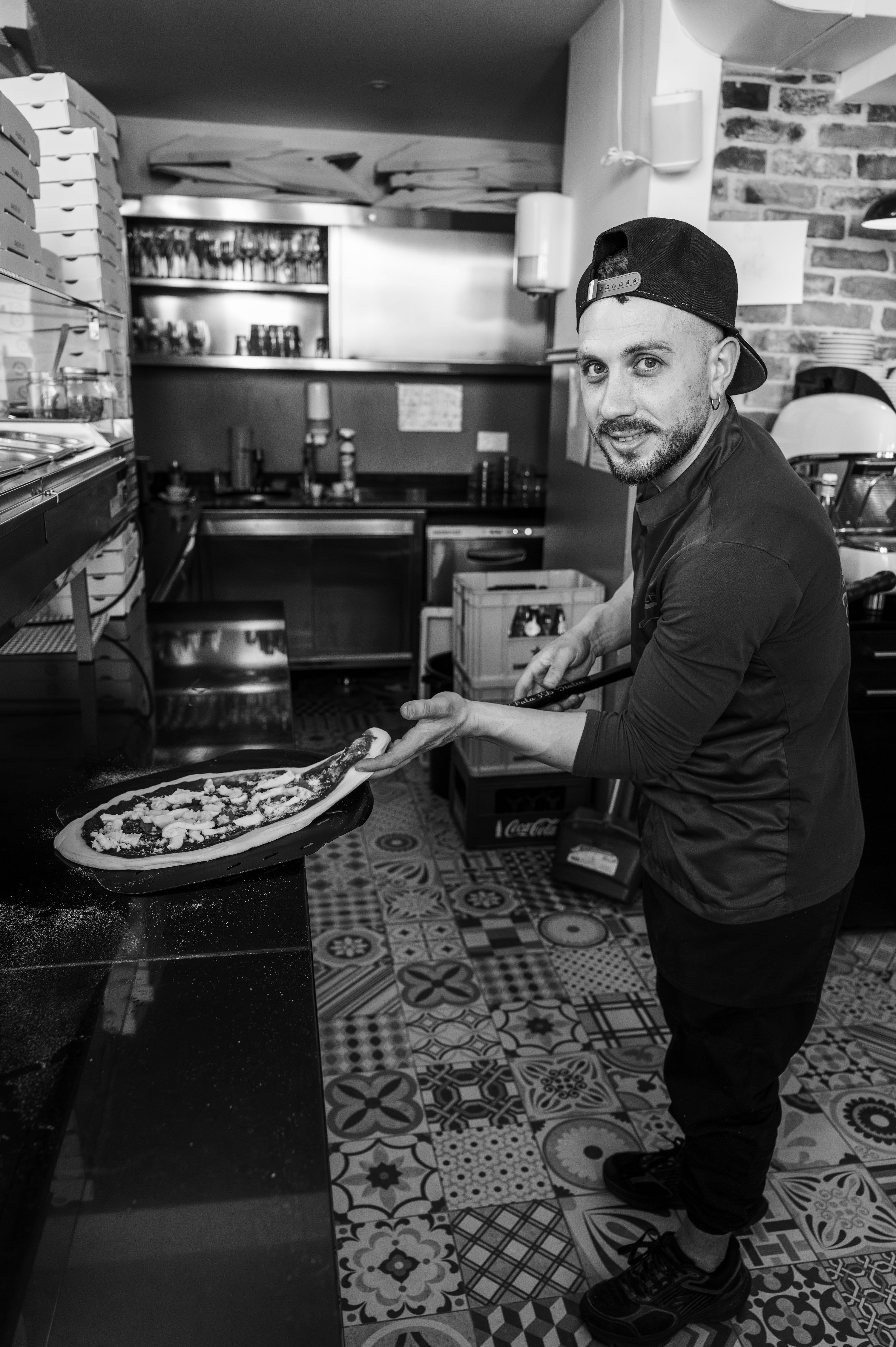 Eine Pizza von Napulé und die Welt kann warten