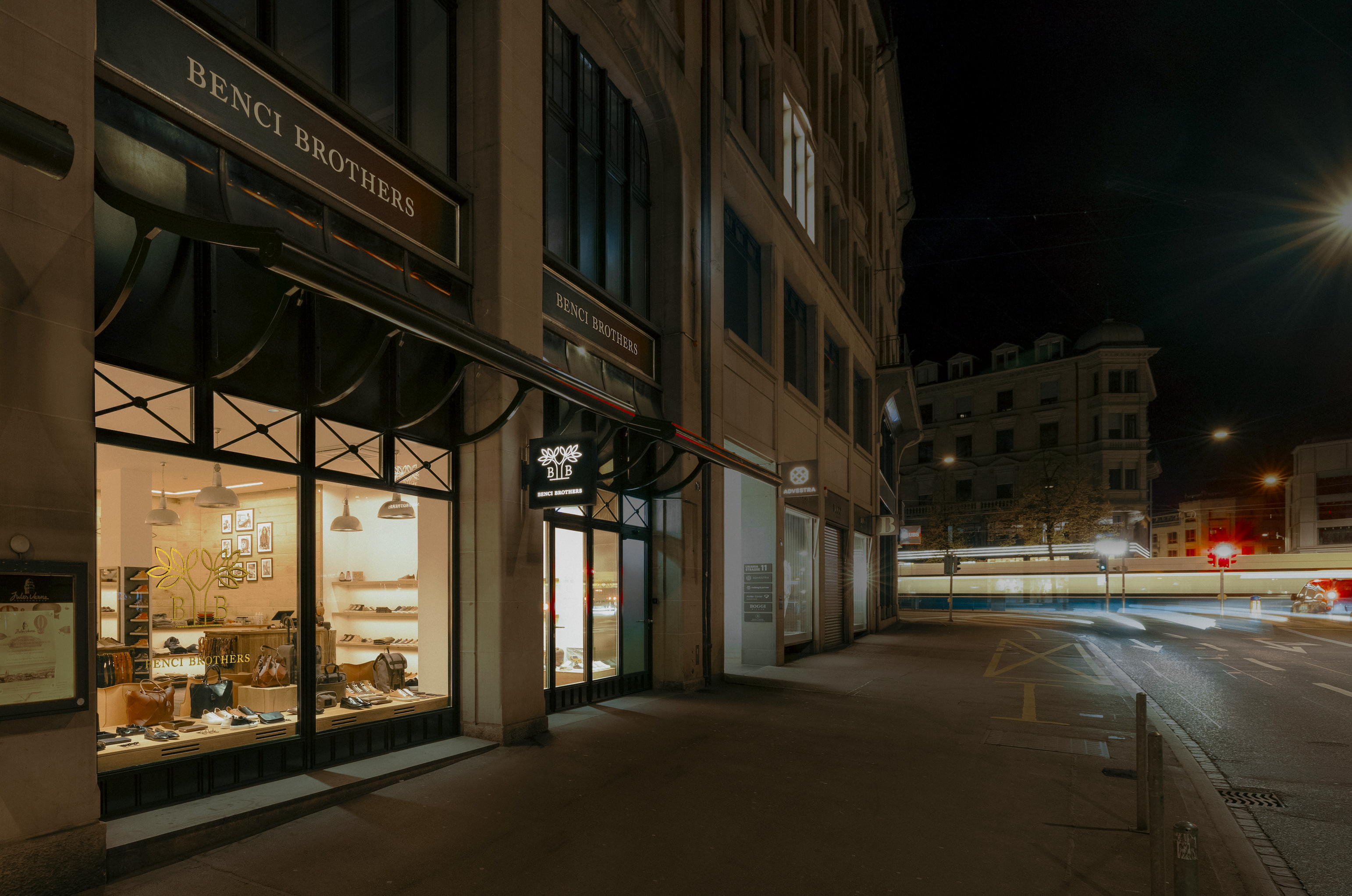 Zürich trägt Benci Brothers: urban cool und prägnant