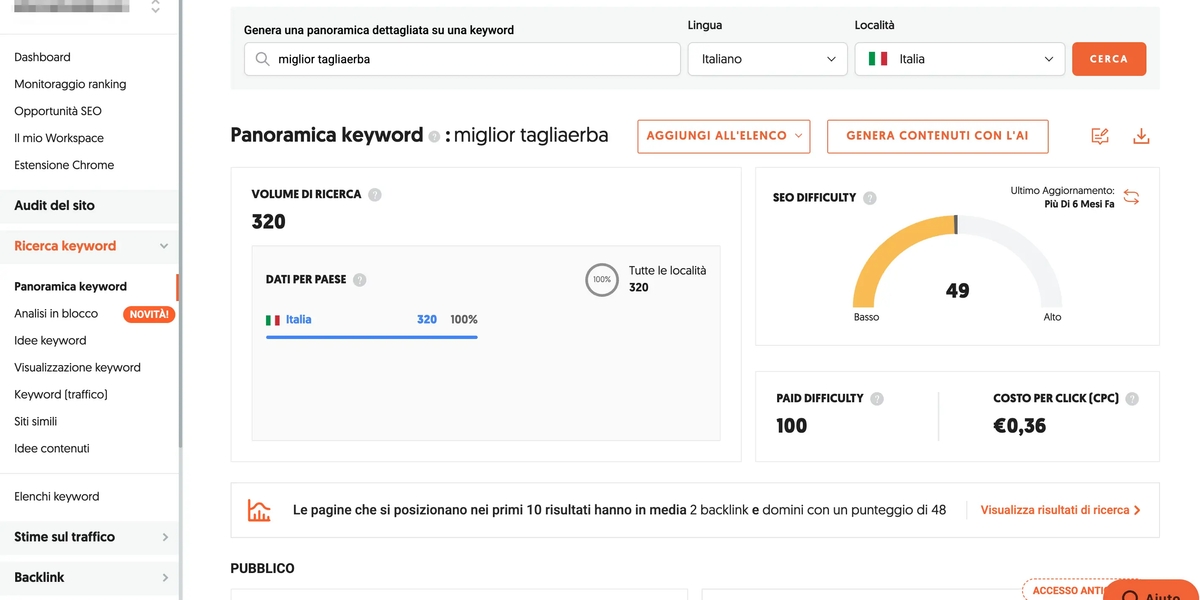 Ubersuggest