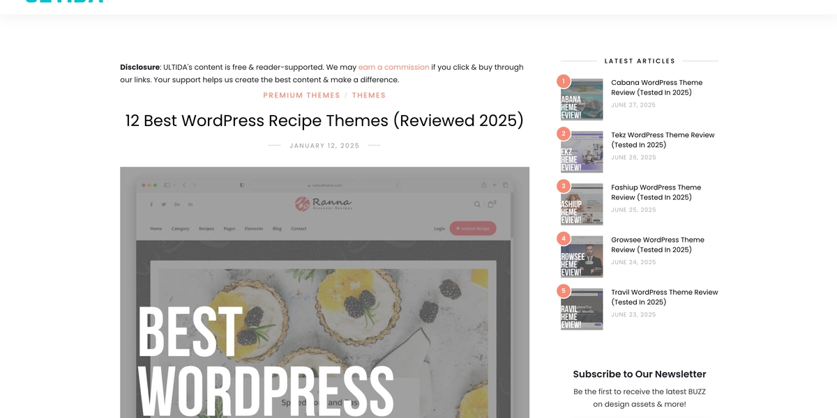 Moltissimi blog sono creati con wordpress