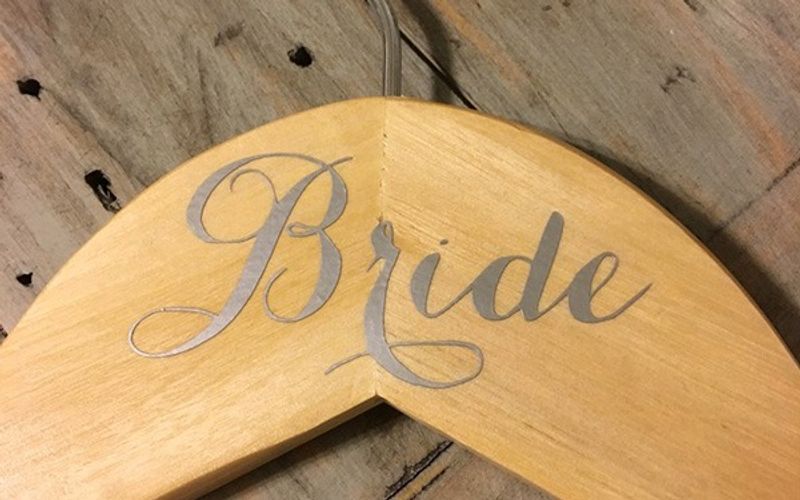 Personalized Wedding Hangers
