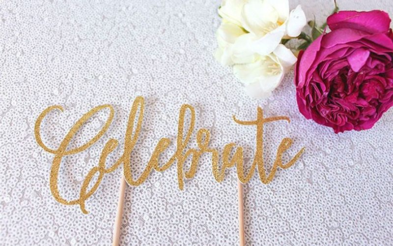 wedding cake topper cricut