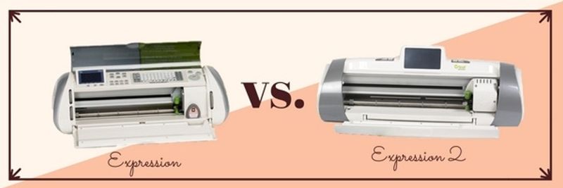 cricut expression vs expression 2
