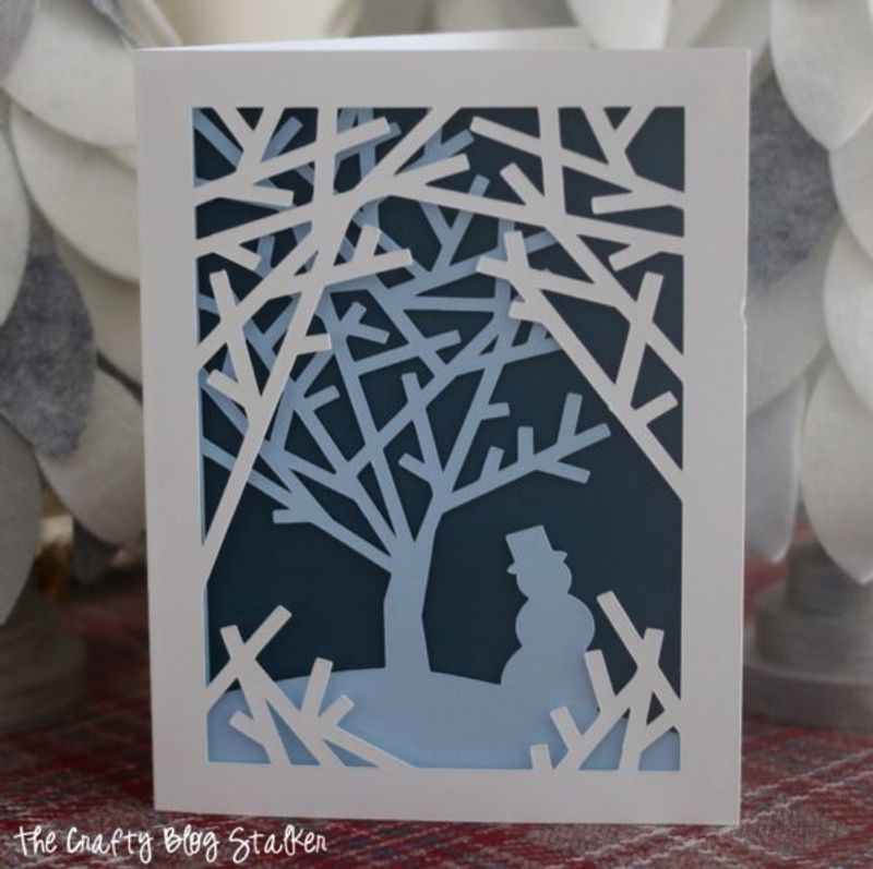 cricut christmas cards