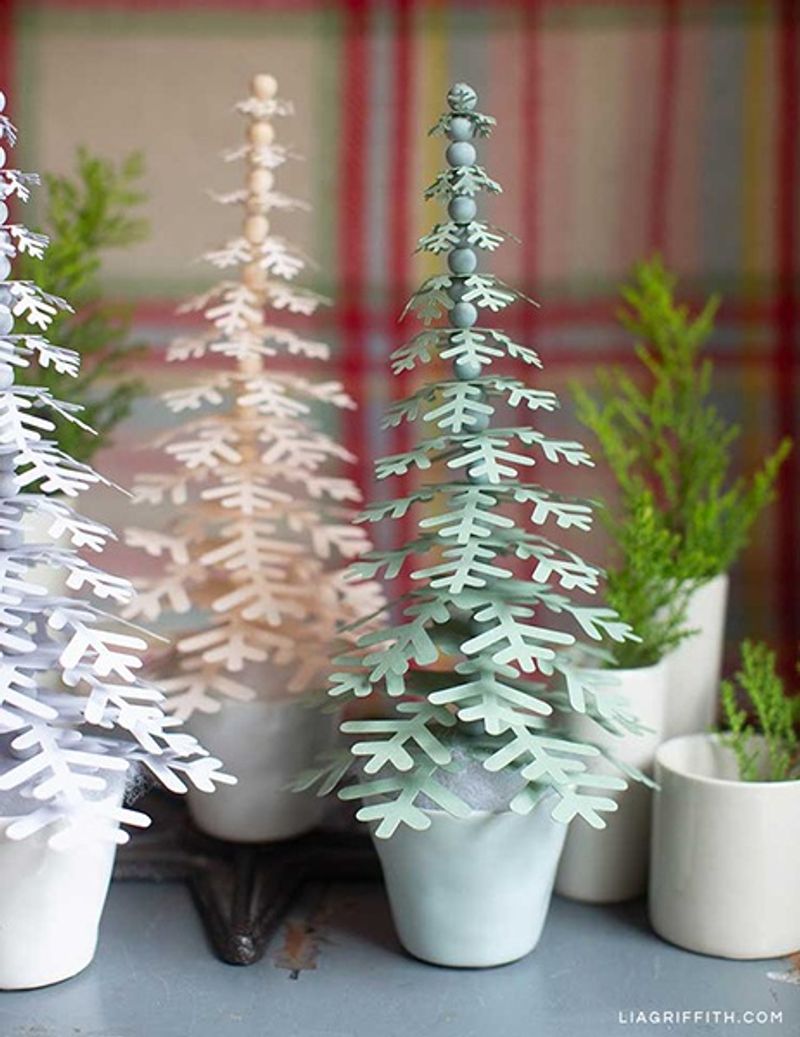 cricut christmas trees