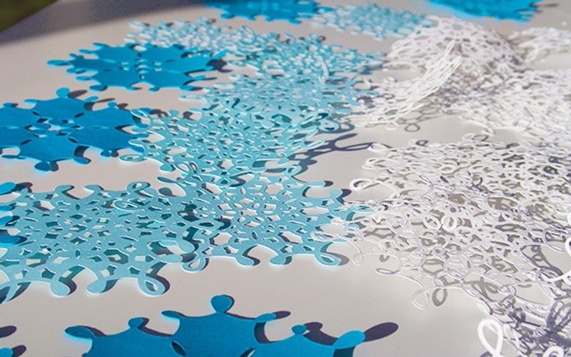 cricut maker snowflakes