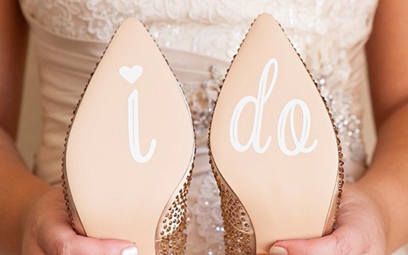 Wedding Shoe Stickers