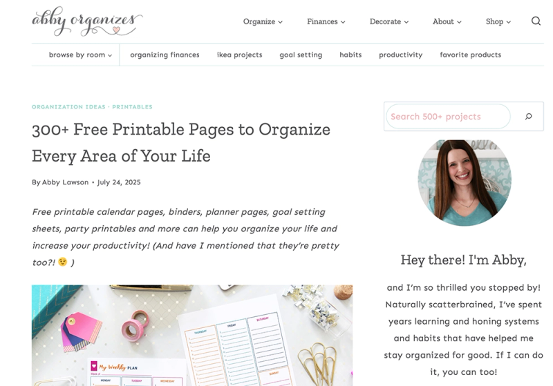 Just a girl and her blog