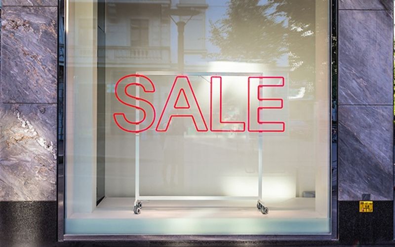 Sale sign