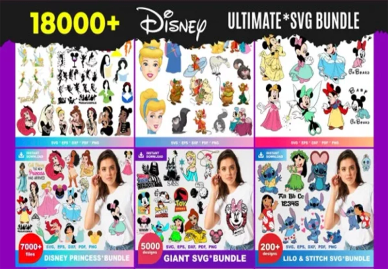 Disney Ultimate SVG Bundle