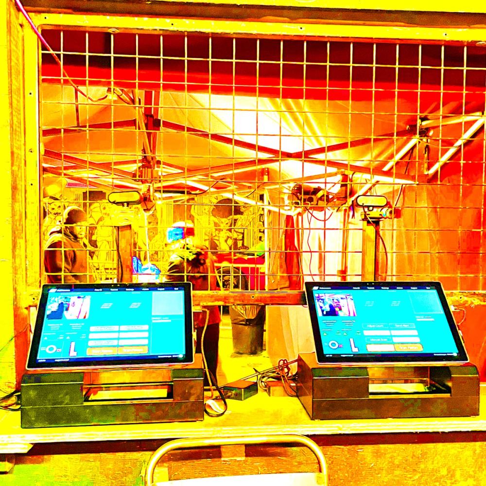 Image of a security area at a club