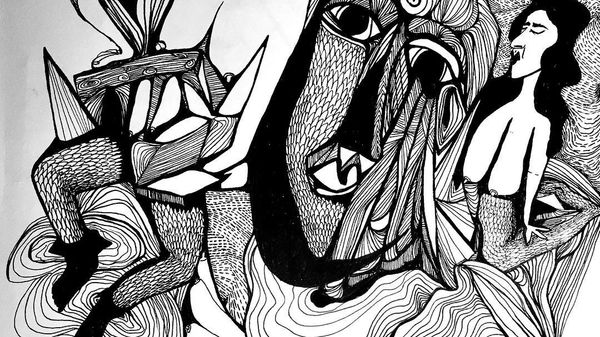 round white LED light