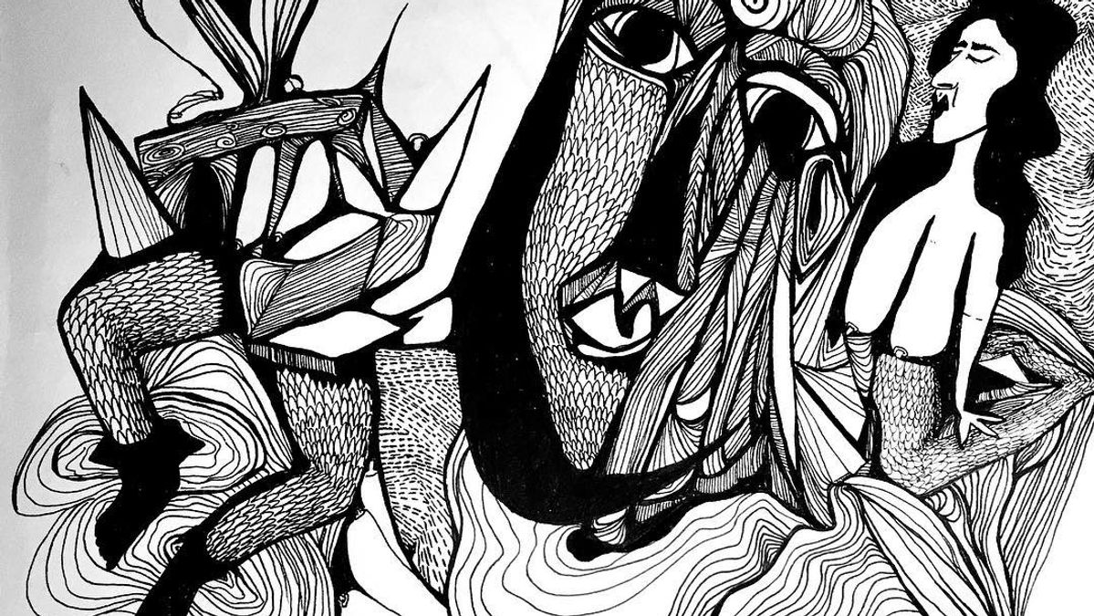 round white LED light